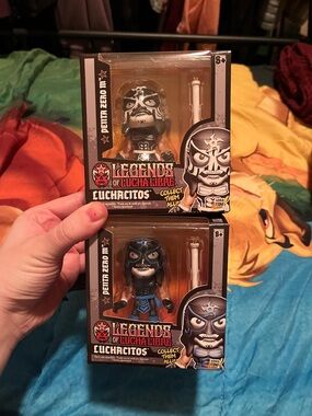 Legends of Lucha Libre Luchacitos Vinyl Figures (Set of 2)